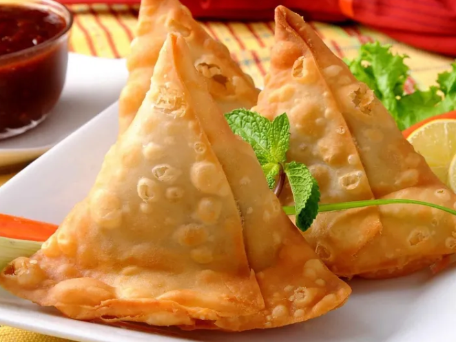 Potato Peas Samosa